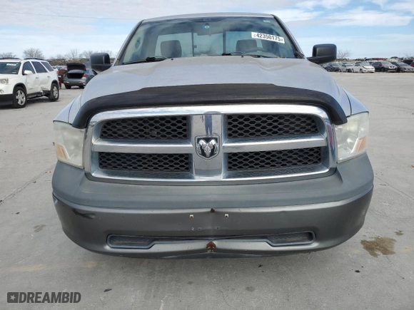 2009 Dodge Ram 1500 ST with VIN 1D3HB16K49J500396, listed as a Copart auction lot 42350175 with 100,378 mi miles and Clean Title. Bid and sale history available at carsss.com. Image 5.