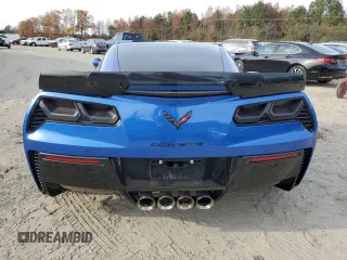 2019 Chevrolet Corvette Grand Sport 1LT with VIN 1G1YW2D73K5114299, listed as a Copart auction lot 82214464 with 56,131 mi miles and Salvage title. Bid and sale history available at DreamBid. Image 6.
