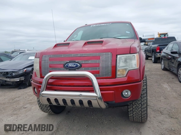2010 Ford F-150 XL with VIN 1FTFW1EVXAFC57538, listed as a IAAI auction lot 42045616 with 154,379 mi miles. Bid and sale history available at carsss.com. Image 12.