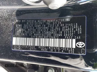 2024 Toyota Corolla LE with VIN 5YFB4MDE8RP194872, listed as a IAAI auction lot 41650580 with 6,312 mi miles. Bid and sale history available at carsss.com. Image 9.