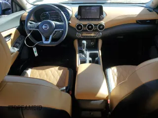 2021 Nissan Sentra SV with VIN 3N1AB8CV1MY250415, listed as a Copart auction lot 46600085 with 38,247 mi miles and Salvage Title. Bid and sale history available at carsss.com. Image 8.