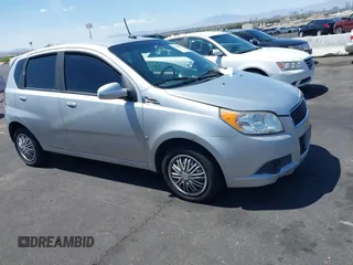 2009 Chevrolet Aveo 1LT with VIN KL1TD66E29B620770, listed as a IAAI auction lot 42061930 with 122,087 mi miles and . Bid and sale history available at DreamBid. Image 12.