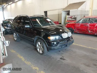 2006 BMW X5 4.4i with VIN 5UXFB53506LV26188, listed as a IAAI auction lot 41461014 with 150,619 mi miles. Bid and sale history available at carsss.com. Image 1.