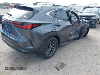 2025 Lexus NX with VIN 2T2GDCAZ1SC023969, listed as a IAAI auction lot 41502796 with 747 mi miles. Bid and sale history available at carsss.com. Image 4.