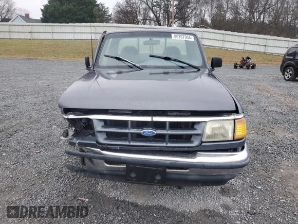 1994 Ford Ranger Splash with VIN 1FTCR10X7RTA77756, listed as a Copart auction lot 86207904 with 200,142 mi miles and Salvage Title. Bid and sale history available at carsss.com. Image 5.