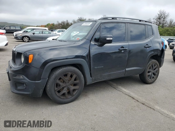2017 Jeep Renegade Latitude with VIN ZACCJBBB9HPF31577, listed as a Copart auction lot 63588385 with 116,983 mi miles and Salvage title. Bid and sale history available at DreamBid. Image 1.