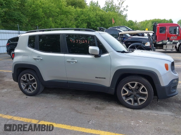 2017 Jeep Renegade Altitude with VIN ZACCJABB0HPF50416, listed as a IAAI auction lot 42331291 with 109,509 mi miles and . Bid and sale history available at DreamBid. Image 13.