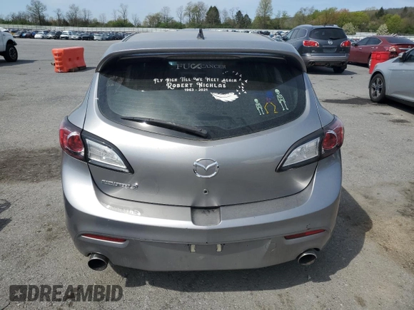 2011 Mazda 3 Mazdaspeed3 Sport with VIN JM1BL1K43B1365422, listed as a Copart auction lot 54407825 with 105,249 mi miles and Clean Title. Bid and sale history available at DreamBid. Image 6.