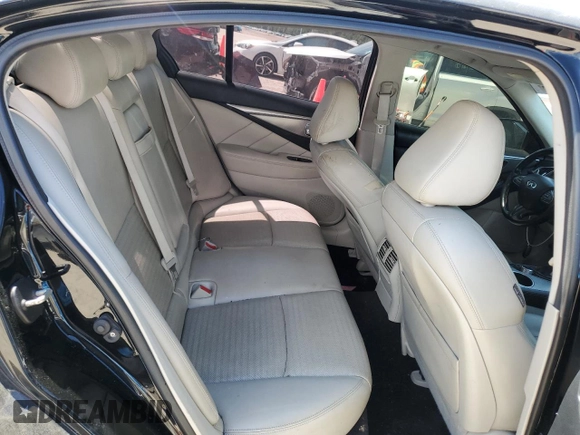 2015 Infiniti Q50 Premium with VIN JN1BV7APXFM348259, listed as a Copart auction lot 52522095 with 156,466 mi miles and Clean Title. Bid and sale history available at carsss.com. Image 10.