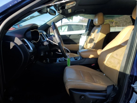 2017 Dodge Durango Citadel with VIN 1C4SDJET6HC814038, listed as a Copart auction lot 87161664 with 80,874 mi miles and Salvage Title. Bid and sale history available at DreamBid. Image 7.