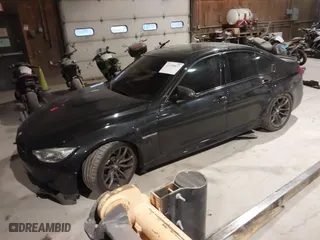 2015 BMW M3 with VIN WBS3C9C59FP806198, listed as a IAAI auction lot 41339037 with 89,610 mi miles. Bid and sale history available at carsss.com. Image 2.