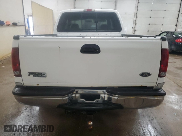 2002 Ford F-250 XL with VIN 1FTNW20S82EA25042, listed as a Copart auction lot 72977204 with 109,318 mi miles and Clean Title. Bid and sale history available at DreamBid. Image 6.