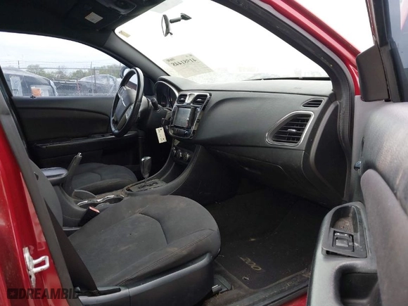 2013 Chrysler 200 Touring with VIN 1C3CCBBB9DN745261, listed as a IAAI auction lot 41981448 with 194,333 mi miles. Bid and sale history available at carsss.com. Image 5.