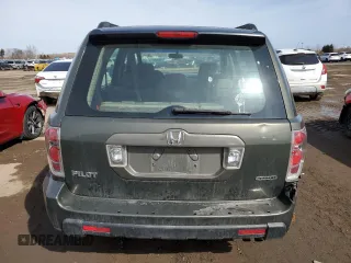 2006 Honda Pilot LX with VIN 2HKYF18176H001128, listed as a Copart auction lot 48540355 with 251,420 mi miles and Clean Title. Bid and sale history available at DreamBid. Image 6.