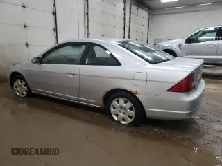 2002 Honda Civic EX with VIN 1HGEM22942L105757, listed as a Copart auction lot 51666885 with 160,333 mi miles and Clean Title. Bid and sale history available at carsss.com. Image 2.