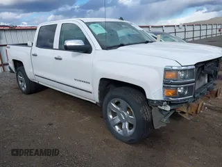 2014 Chevrolet Silverado 1500 LTZ with VIN 3GCUKSEC2EG312348, listed as a IAAI auction lot 41817265 with 237,314 mi miles and . Bid and sale history available at DreamBid. Image 1.