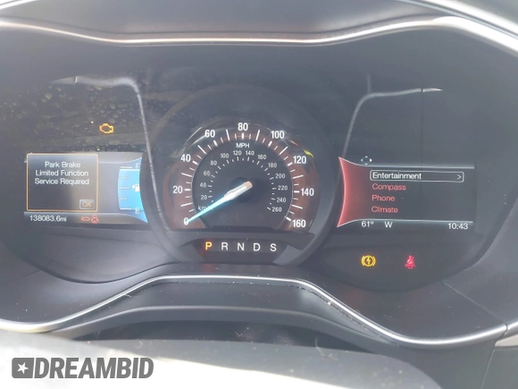 2016 Ford Fusion SE with VIN 3FA6P0H79GR143682, listed as a IAAI auction lot 41969950 with 138,083 mi miles and . Bid and sale history available at DreamBid. Image 7.