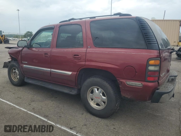 2002 GMC Yukon SLT with VIN 1GKEK13Z32J256943, listed as a Copart auction lot 65856834 with 288,872 mi miles and Salvage Title. Bid and sale history available at carsss.com. Image 2.