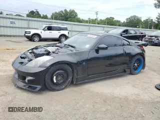 2003 Nissan 350Z Touring with VIN JN1AZ34D53T119368, listed as a Copart auction lot 59083605 with 201,658 mi miles and Salvage title. Bid and sale history available at DreamBid. Image 1.