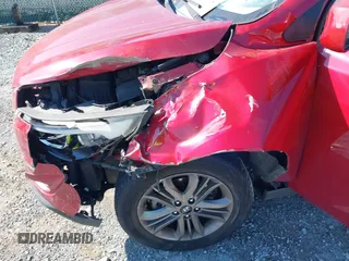 2015 Hyundai Tucson GLS with VIN KM8JT3AF9FU111854, listed as a IAAI auction lot 40669653 with 131,129 mi miles and . Bid and sale history available at DreamBid. Image 19.