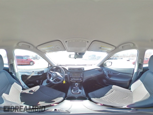 2020 Nissan Rogue S with VIN 5N1AT2MV1LC803668, listed as a Copart auction lot 50728675 with 34,720 mi miles and Salvage Title. Bid and sale history available at carsss.com. Image 13.