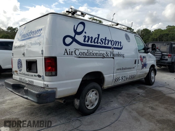2014 Ford Econoline Cargo Commercial with VIN 1FTNE1EW5EDB05692, listed as a Copart auction lot 72186144 with 176,375 mi miles and Salvage title. Bid and sale history available at DreamBid. Image 3.