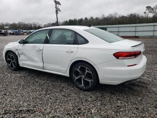 2020 Volkswagen Passat 2.0T R-Line with VIN 1VWMA7A30LC018563, listed as a Copart auction lot 48374625 with 126,691 mi miles and Salvage Title. Bid and sale history available at carsss.com. Image 2.