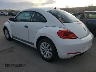 2013 Volkswagen Beetle Entry with VIN 3VWFP7AT5DM654385, listed as a Copart auction lot 48741515 with 47,029 mi miles and Salvage Title. Bid and sale history available at DreamBid. Image 2.