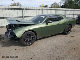 2023 Dodge Challenger SXT with VIN 2C3CDZAG0PH554134, listed as a Copart auction lot 50376935 with 43,110 mi miles and Salvage Title. Bid and sale history available at carsss.com. Image 1.