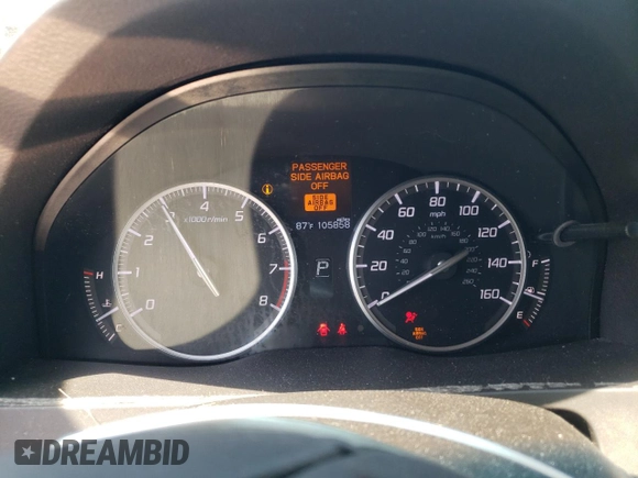 2013 Acura RDX Technology with VIN 5J8TB4H54DL014682, listed as a Copart auction lot 67275074 with 105,858 mi miles and Salvage Title. Bid and sale history available at DreamBid. Image 9.
