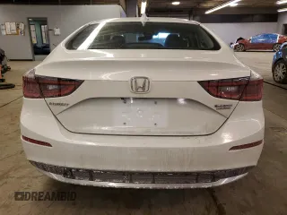 2022 Honda Insight Touring with VIN 19XZE4F97NE005510, listed as a Copart auction lot 42621515 with 20,969 mi miles and Salvage Title. Bid and sale history available at DreamBid. Image 6.