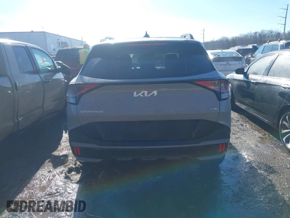 2023 Kia Sportage X-Line with VIN 5XYK6CAF7PG080865, listed as a IAAI auction lot 41333927 with 26,033 mi miles. Bid and sale history available at carsss.com. Image 16.