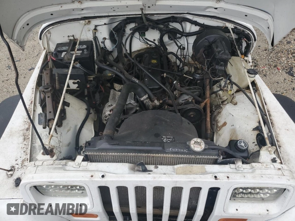 1995 Jeep Wrangler S with VIN 1J4FY19P3SP252810, listed as a Copart auction lot 71873444 with 0 mi miles and Salvage Title. Bid and sale history available at carsss.com. Image 11.