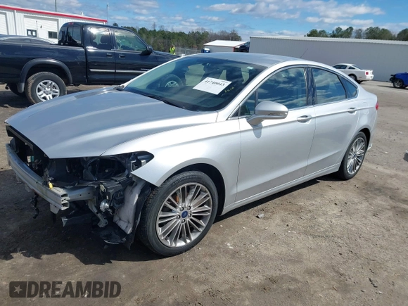 2016 Ford Fusion SE with VIN 3FA6P0HD6GR274171, listed as a IAAI auction lot 41740043 with 92,469 mi miles. Bid and sale history available at carsss.com. Image 2.