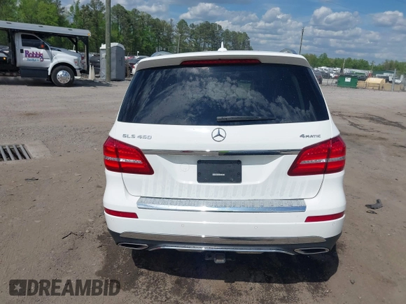 2019 Mercedes-Benz GLS with VIN 4JGDF6EE0KB232821, listed as a IAAI auction lot 42095895 with 62,532 mi miles. Bid and sale history available at carsss.com. Image 16.