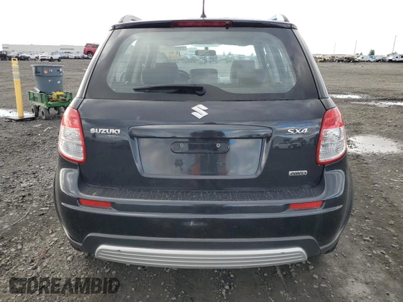 2009 Suzuki SX4 with VIN JS2YB413095103261, listed as a Copart auction lot 79321024 with 96,587 mi miles and Salvage Title. Bid and sale history available at carsss.com. Image 6.