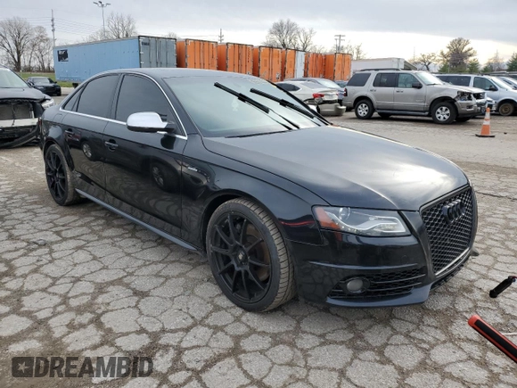 2012 Audi S4 Prestige with VIN WAUKGAFL6CA020647, listed as a Copart auction lot 83983784 with 127,651 mi miles and Clean Title. Bid and sale history available at carsss.com. Image 4.