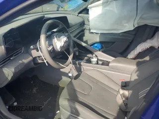 2024 Hyundai Elantra SEL with VIN KMHLS4DG9RU694050, listed as a Copart auction lot 63476585 with 4,034 mi miles and Salvage title. Bid and sale history available at DreamBid. Image 7.