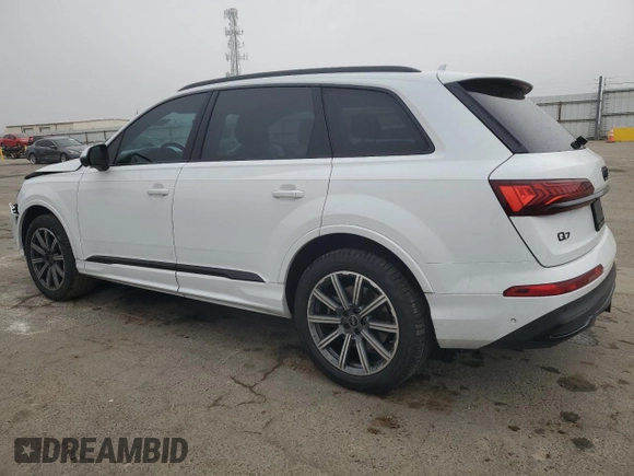 2024 Audi Q7 Premium Plus with VIN WA1LCBF72RD005379, listed as a Copart auction lot 86195024 with 17,895 mi miles and Salvage Title. Bid and sale history available at carsss.com. Image 2.