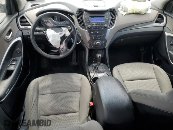 2016 Hyundai Santa Fe z VIN 5XYZTDLB5GG323838, wystawiony jako Copart lot #53261345 z przebiegiem 85 952 mil mil oraz Szkoda całkowita • Salvage title. Historia ofert i sprzedaży dostępna na DreamBid. Obrazek 8.