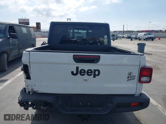 2022 Jeep Gladiator Texas Trail with VIN 1C6HJTAG1NL148524, listed as a IAAI auction lot 42128920 with 42,004 mi miles. Bid and sale history available at carsss.com. Image 16.