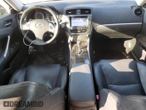 2011 Lexus IS 250 with VIN JTHBF5C2XB5149537, listed as a Copart auction lot 75994294 with 57,272 mi miles and Clean Title. Bid and sale history available at carsss.com. Image 8.
