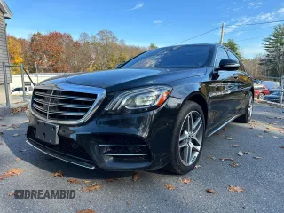 2019 Mercedes-Benz S 450 with VIN WDDUG6EB5KA463667, listed as a Copart auction lot 79078914 with 168,374 mi miles and Clean Title. Bid and sale history available at DreamBid. Image 1.
