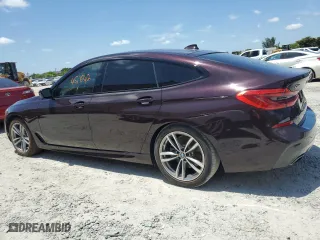 2019 BMW 6 Series 640i xDrive with VIN WBAJV6C56KBK08775, listed as a Copart auction lot 51290203 with 45,642 mi miles. Bid and sale history available at carsss.com. Image 2.