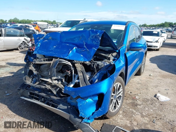 2020 Ford Escape SEL with VIN 1FMCU0H68LUC07917, listed as a IAAI auction lot 42448554 with Not provided miles and . Bid and sale history available at DreamBid. Image 2.