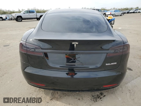 2020 Tesla Model S Performance with VIN 5YJSA1E49LF390948, listed as a Copart auction lot 47313715 with 95,143 mi miles and Salvage title. Bid and sale history available at DreamBid. Image 6.