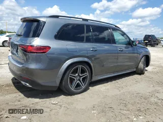 2024 Mercedes-Benz GLS 450 with VIN 4JGFF5KE5RB173752, listed as a Copart auction lot 56709275 with 1,631 mi miles and Clean Title. Bid and sale history available at DreamBid. Image 3.
