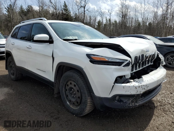 2015 Jeep Cherokee North with VIN 1C4PJMCS4FW754489, listed as a Copart auction lot 51493495 with 269,523 mi miles and Salvage Title. Bid and sale history available at carsss.com. Image 4.