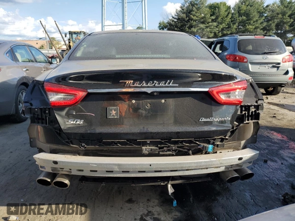 2018 Maserati Quattroporte S Q4 z VIN ZAM56YRA5J1286580, wystawiony jako Copart lot #71858884 z przebiegiem 27 339 mil mil oraz Szkoda całkowita • Salvage title. Historia ofert i sprzedaży dostępna na DreamBid. Obrazek 6.