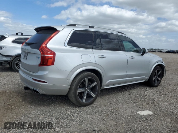 2017 Volvo XC90 with VIN YV4A22PK8H1109374, listed as a Copart auction lot 49300485 with 127,804 mi miles and Salvage Title. Bid and sale history available at DreamBid. Image 3.